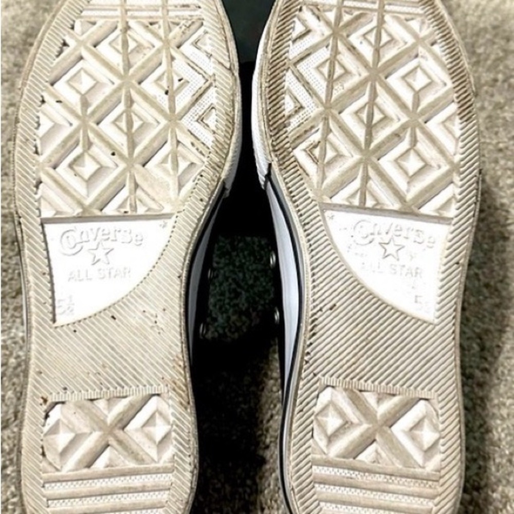 Converse All Star Lift Platform Leather women’s size 7.5 - Picture 4 of 4